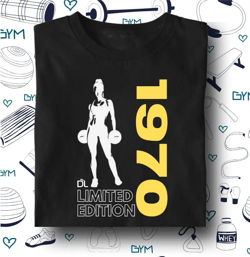 1970 Limited Edition FEM - Camiseta Algodão Peruano