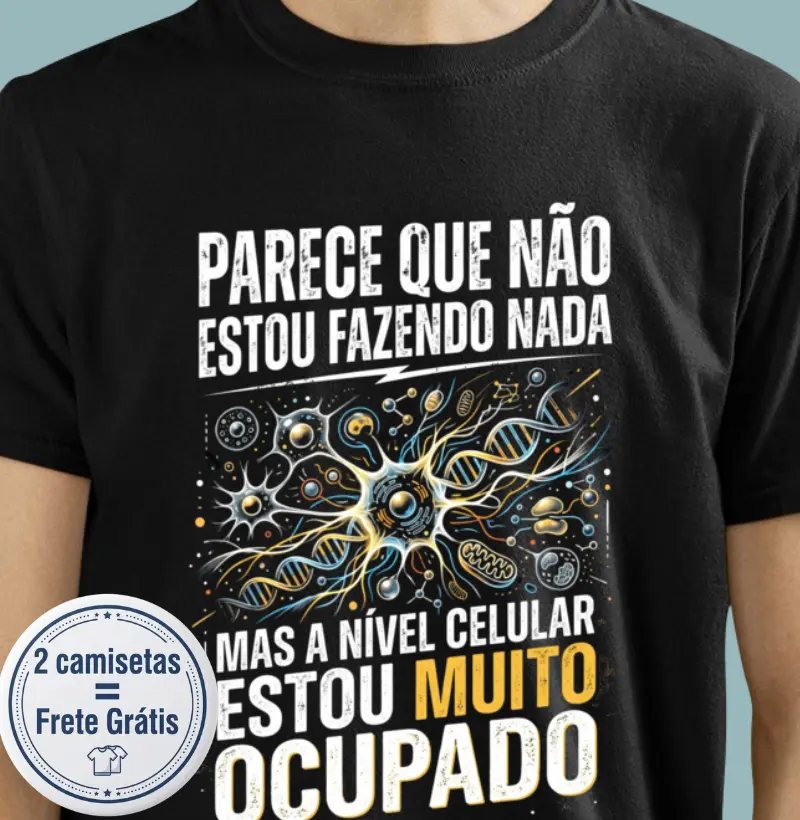 Camiseta Premium Ciências