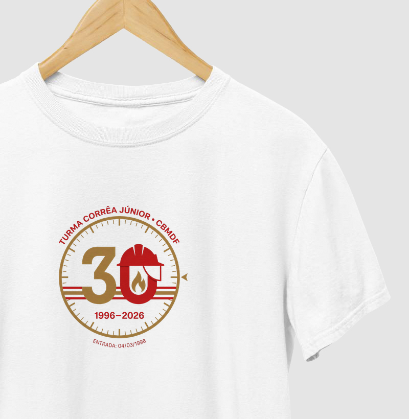 Camisa da Turma Correia Júnior do CBMDF