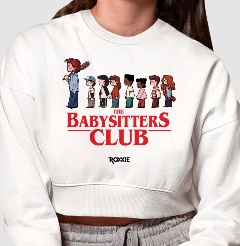 The Babysitters Club - Cropped Moletom