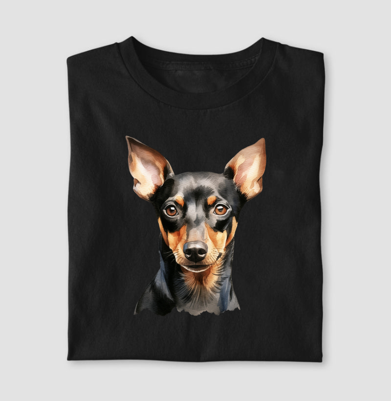 Manchester Terrier aquarela