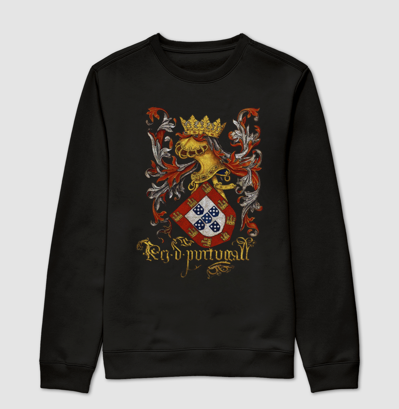 Suéter Moletom Brasão de Armas de Portugal (séculos XV e XVI)