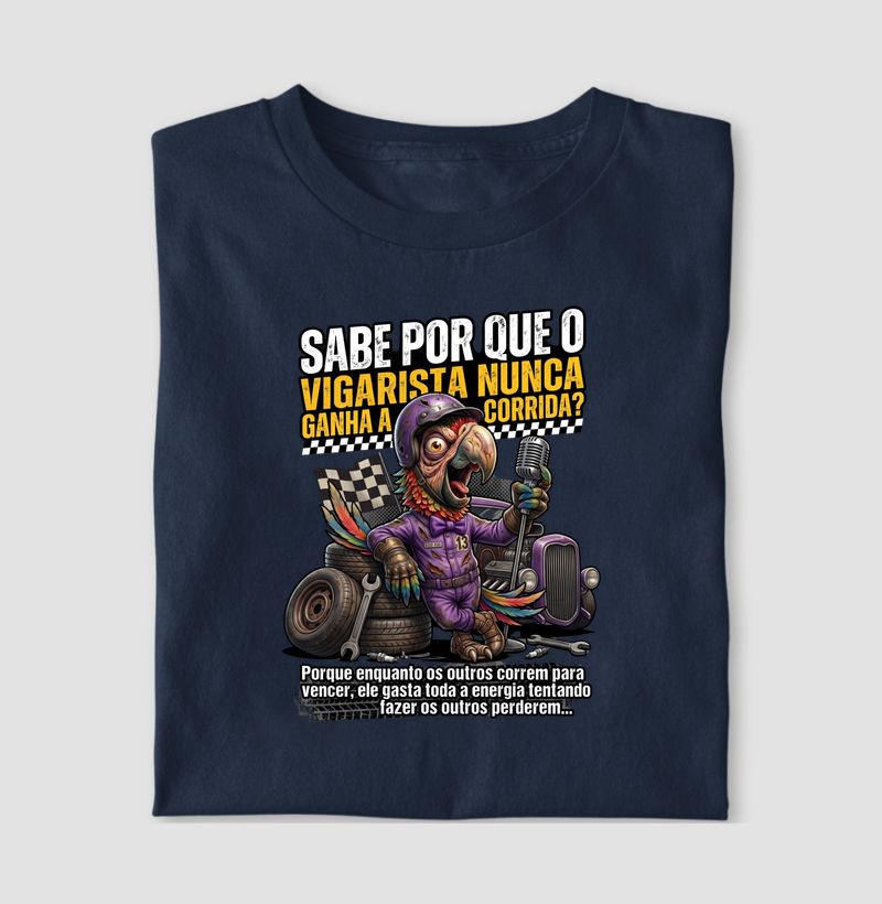 Camiseta - Vigarista Nunca Ganha a Corrida