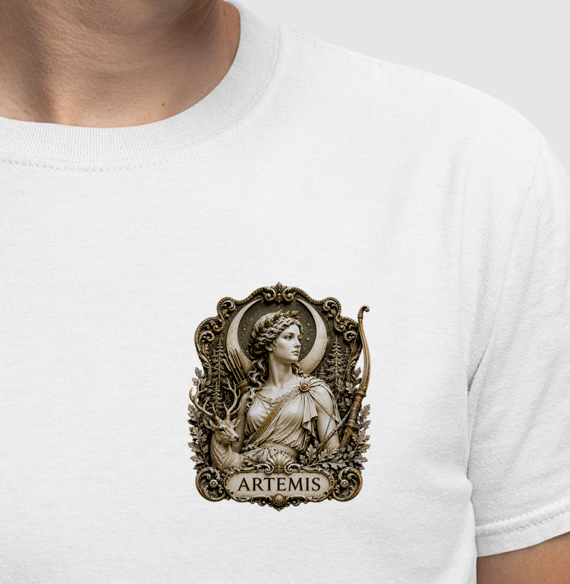 Ártemis — Senhora da Caça - Camiseta