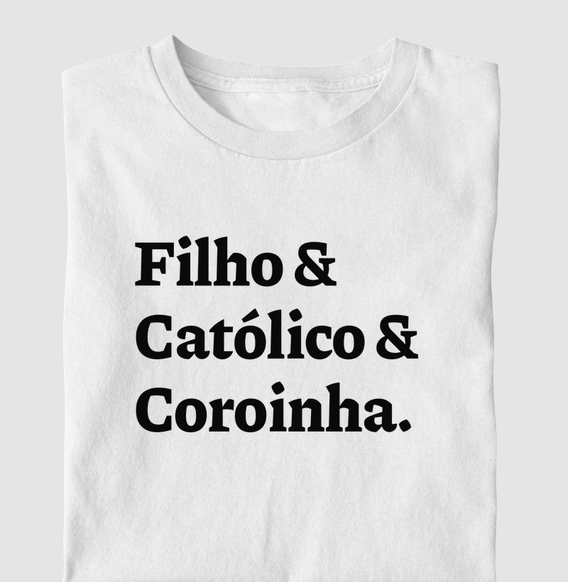 Filho & Católico & Coroinha - Infantil