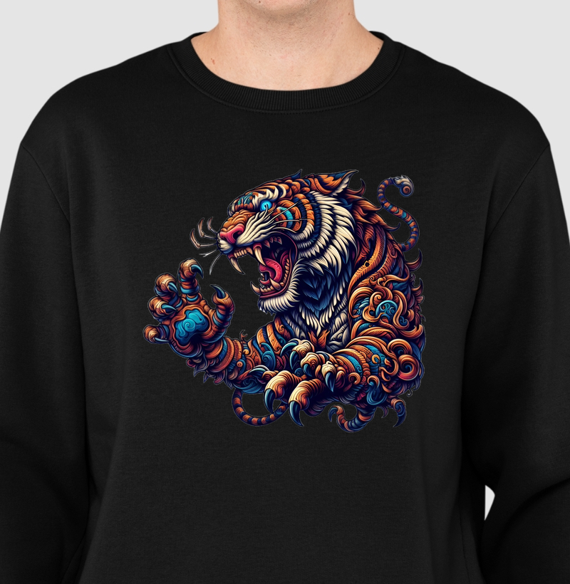 Tigre - Tribal – "A Força Selvagem em Cada Detalhe."