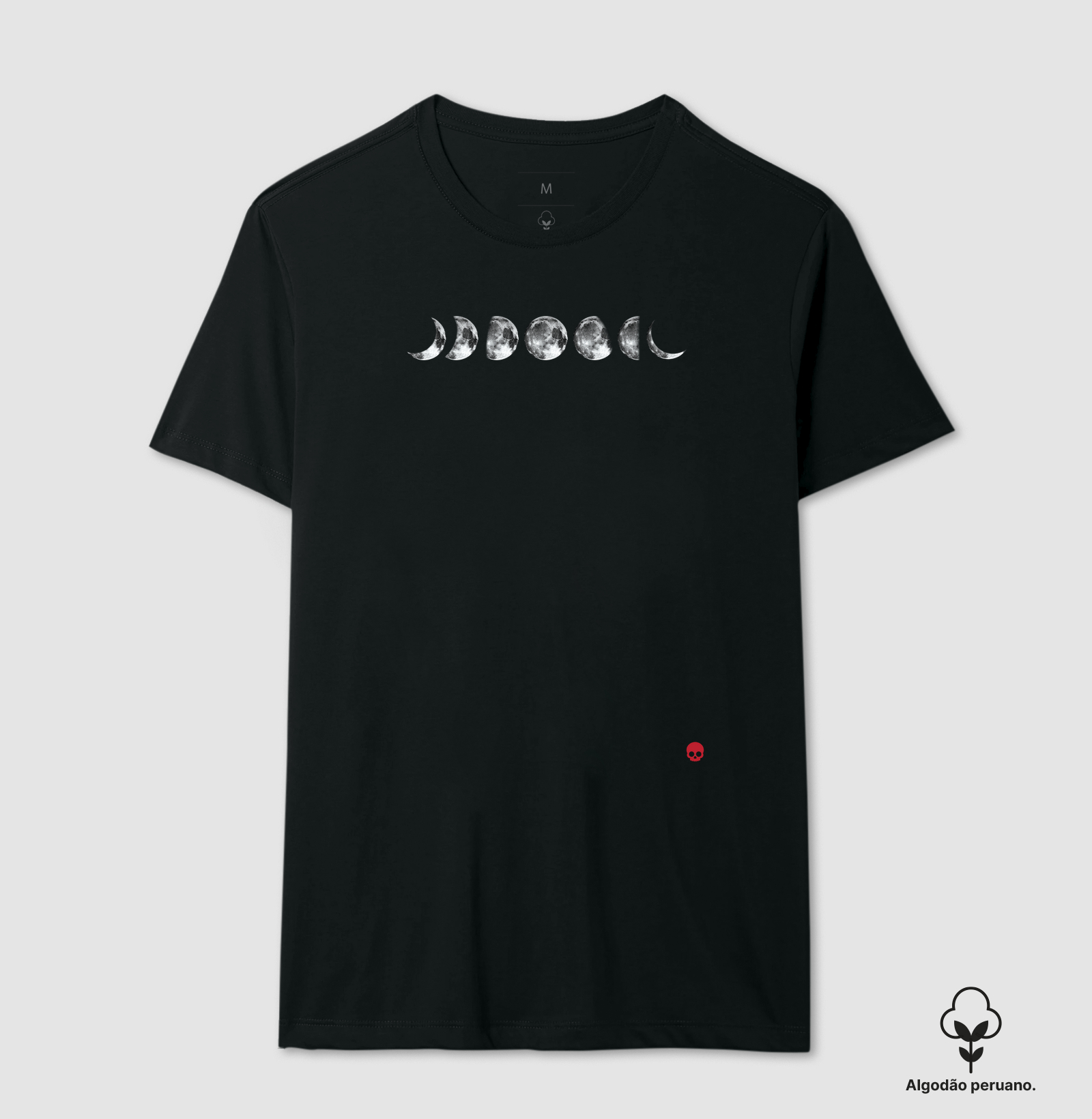 Camiseta fases da lua