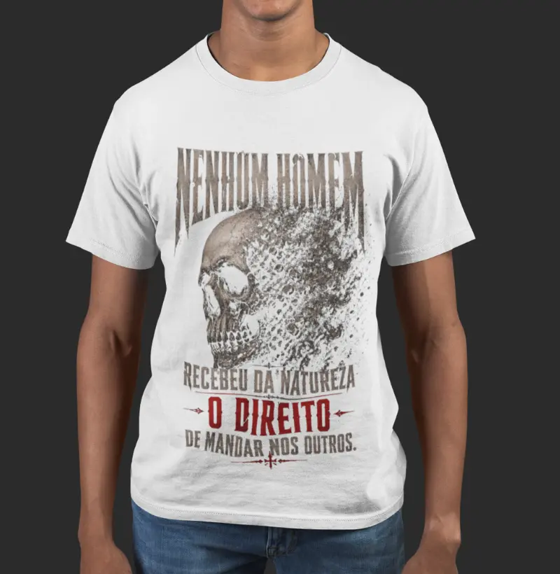 Nenhum homem.