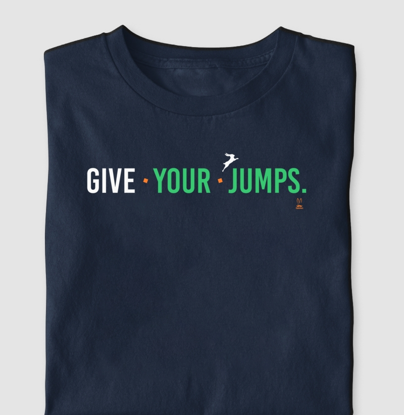Give your jumps (Dê seus pulos) 