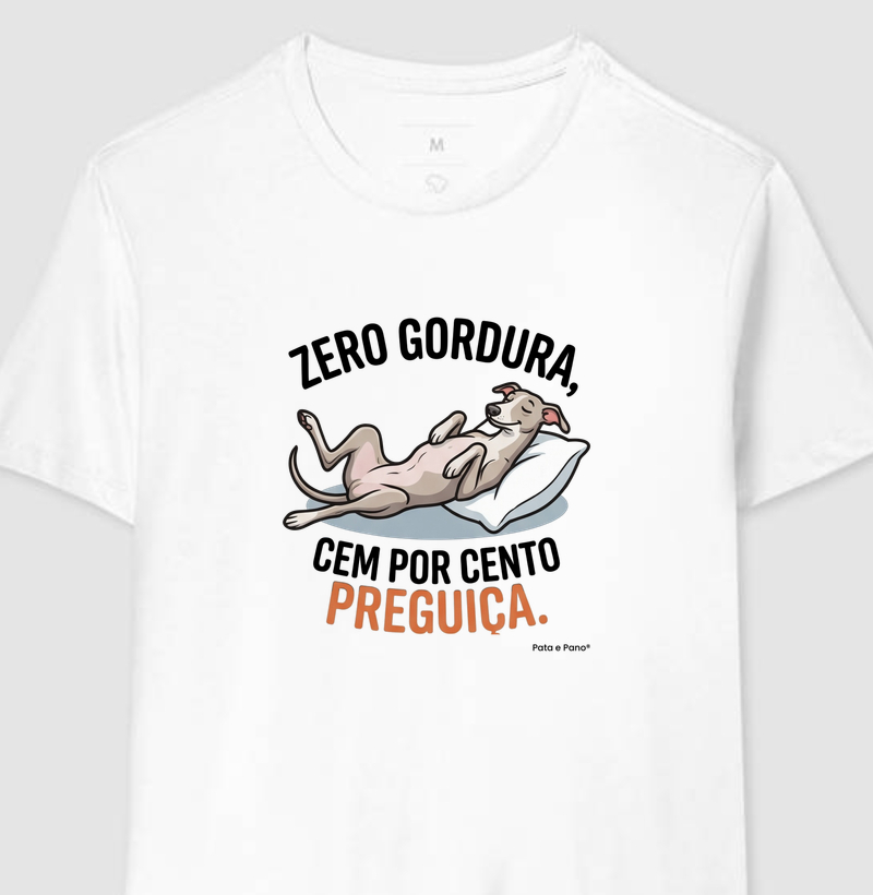 CAMISETA WHIPPET GALGO ZERO GORDURA
