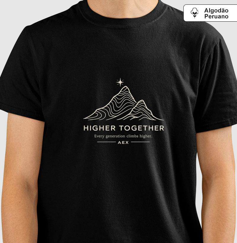 T-shirt Peruano Higher Together