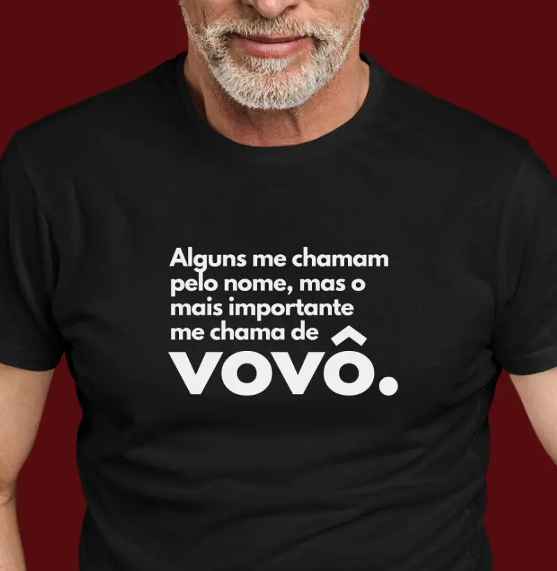 Alguns me chamam pelo nome, mas o mais importante me chama de vovô.