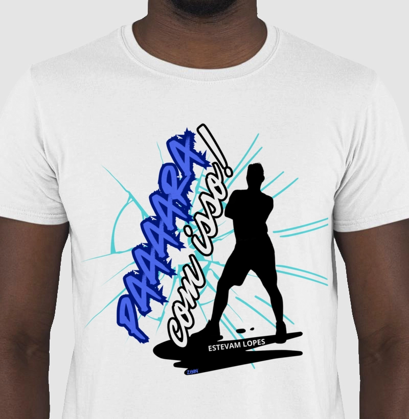 CAMISETA FRASES - INSTRUTORES - ESTEVAM LOPES