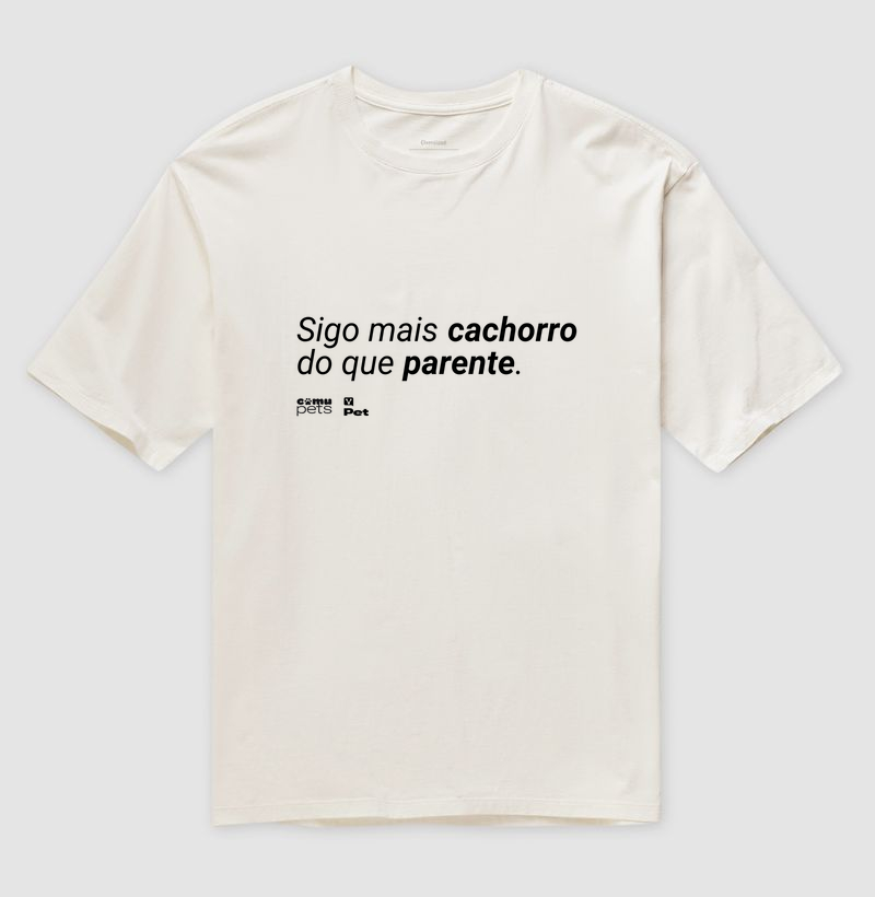 Sigo mais cachorro do que gente 