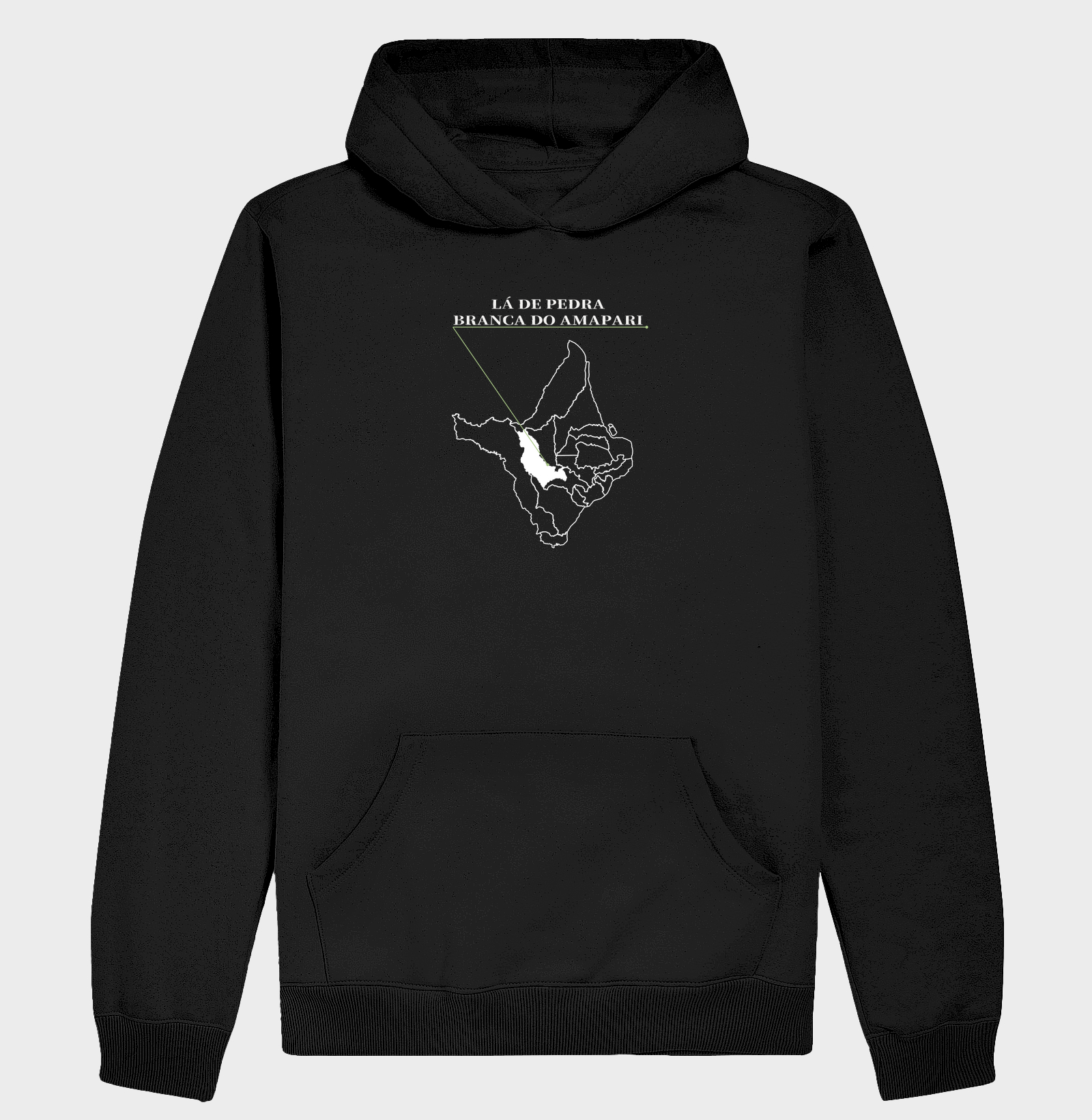 Pedra Branca do Amapari | Origem AP - Hoodie Moletom