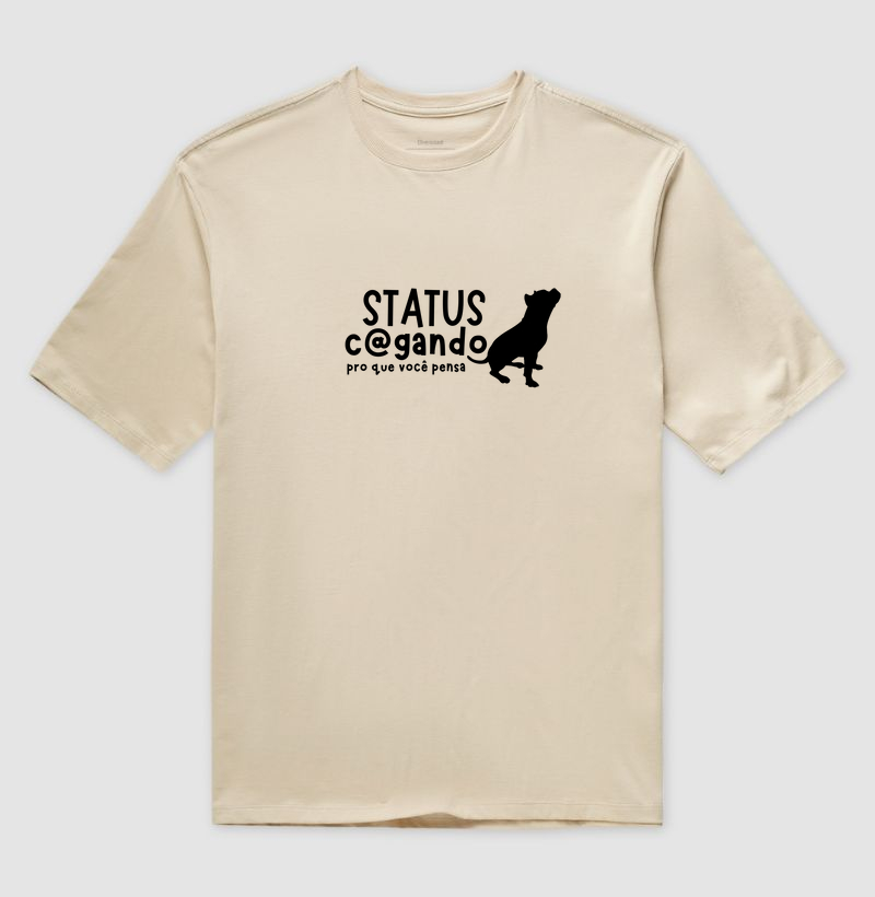 Status: Cagando pro que você pensa