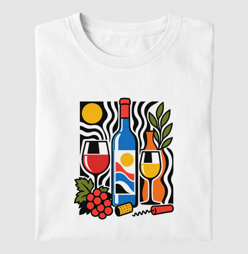 Vinho à mesa - Neo-Pop