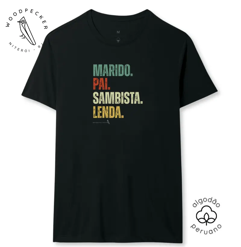 MARIDO. PAI. SAMBISTA. LENDA.