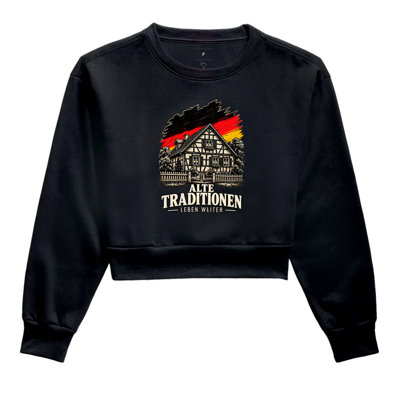 Alte Traditionen leben weiter - Cropped Moletom