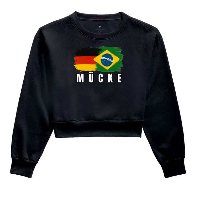 Mücke  - Cropped Moletom