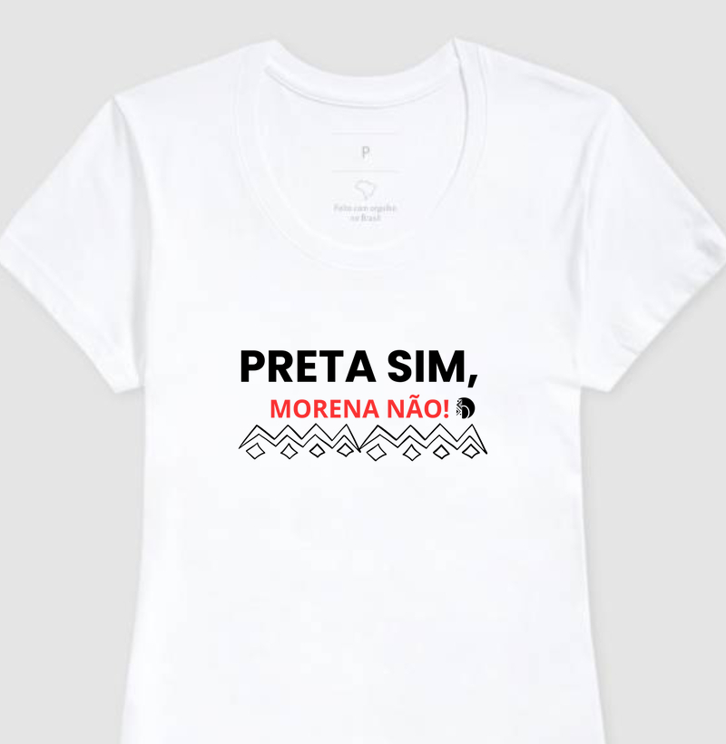 Morena não, preta sim!