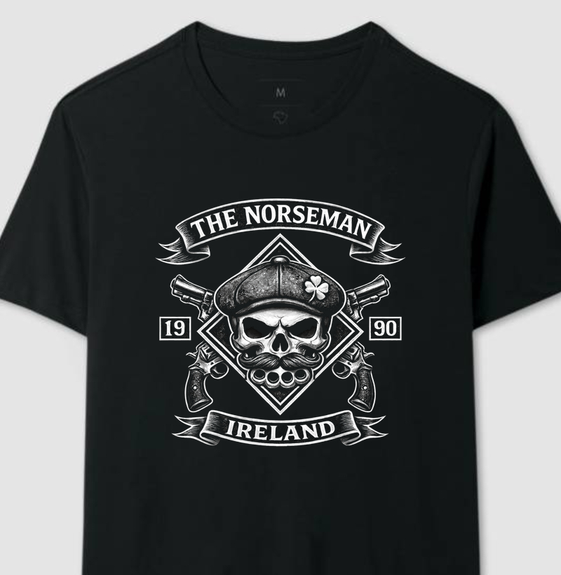 Camiseta Irish Skull I