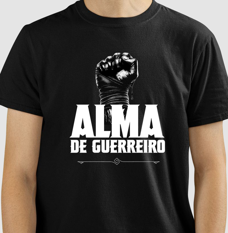 Camiseta ADG - Punho - Alma de Guerreiro