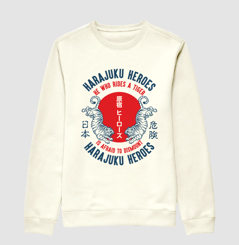 SUÉTER MOLETOM TORA 虎