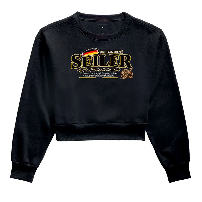 Seiler  - Cropped Moletom