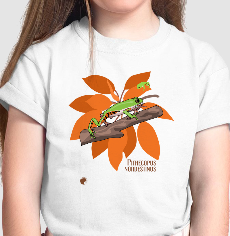 Camiseta Infantil Pithecopus nordestinus