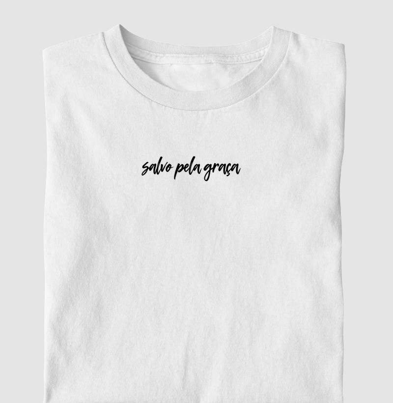 Camiseta Masculina Salvo Pela Graça - Camiseta