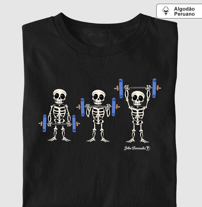 Camiseta Prime Caveira Clean & Jerk