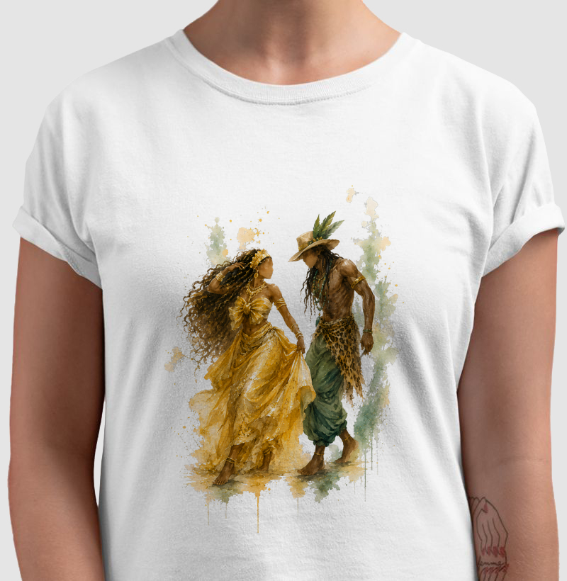 Camiseta Oxum e Oxóssi