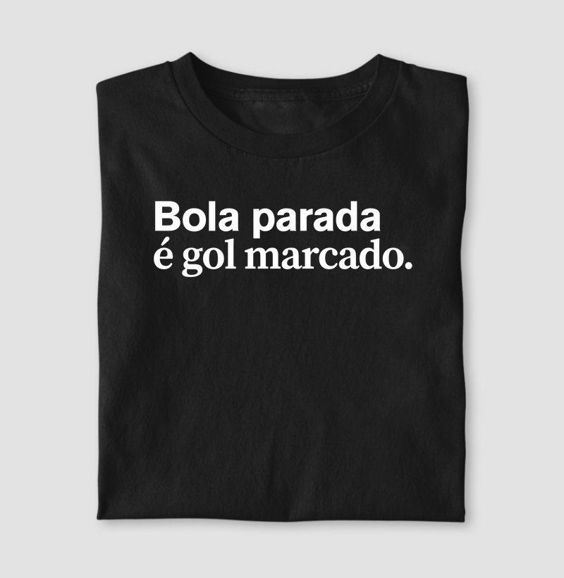 Bola parada é gol marcado