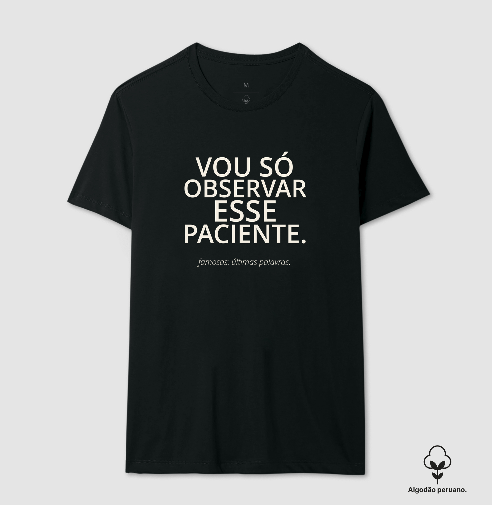 Vou só observar offwhite