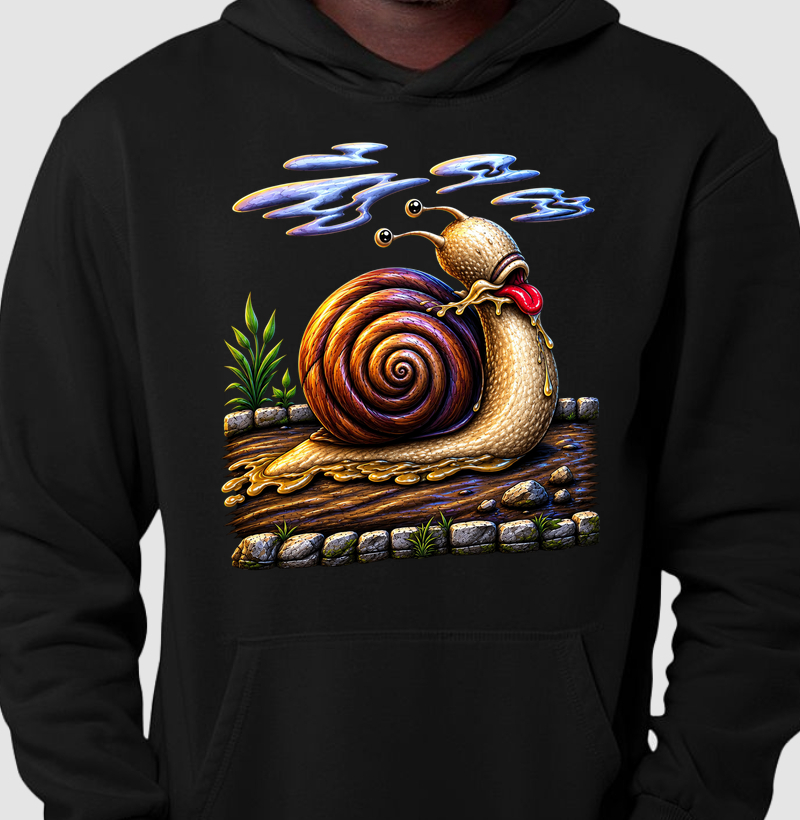 Hoodie Moletom Caracol 3D