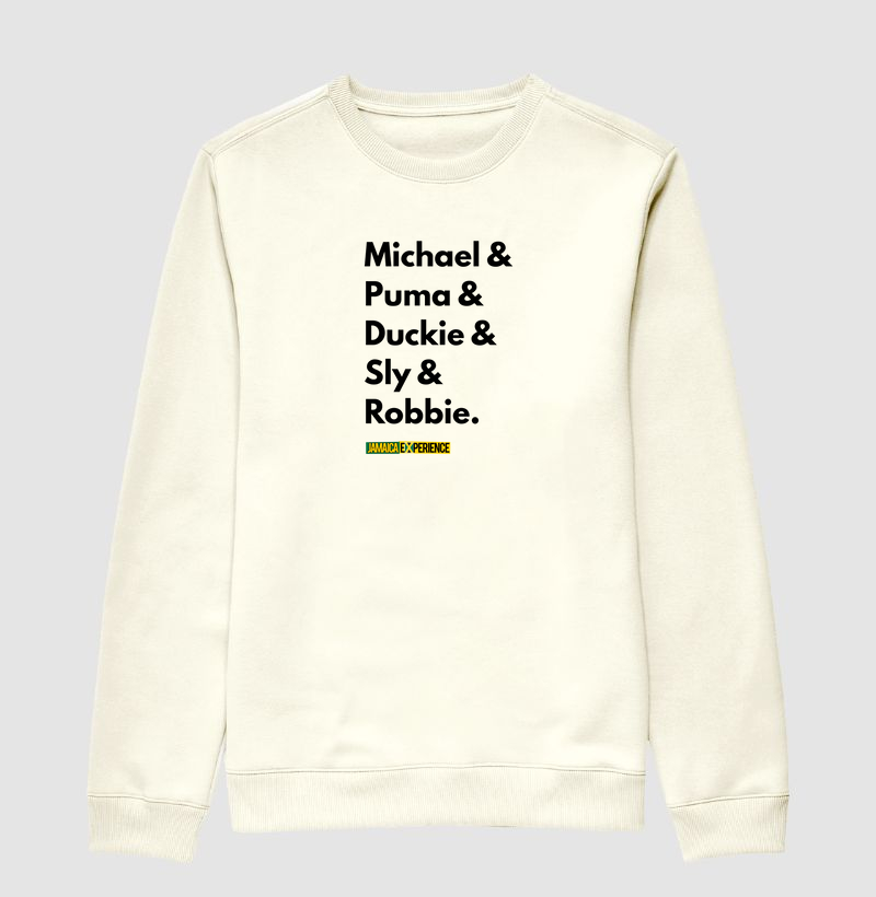 Michael & Puma & Duckie & Sly & Robbie. 