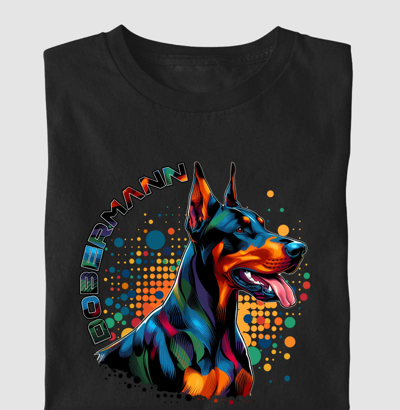 Dobermann Colorful