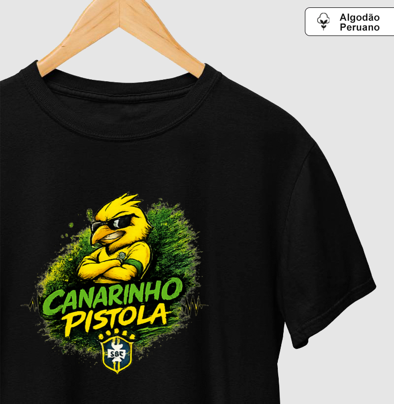 🐤🇧🇷 CANARINHO PISTOLA – A CAMISA DA TORCIDA QUE NÃO PASSA PANO