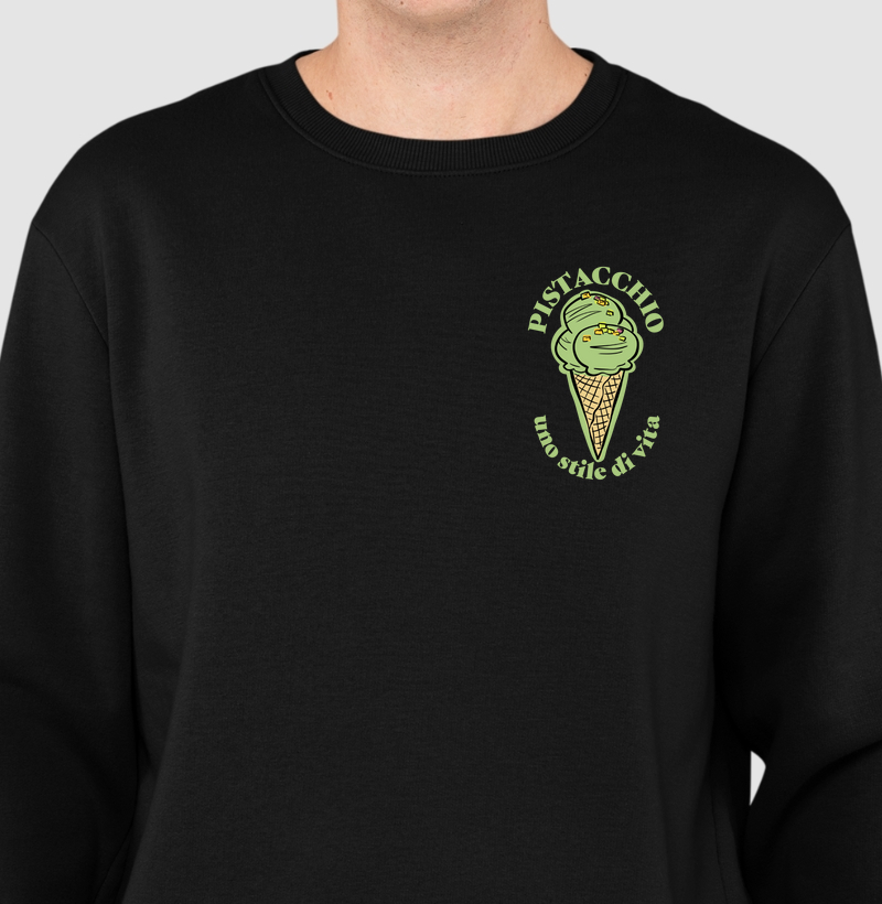 Suéter Moletom Gelato Pistacchio