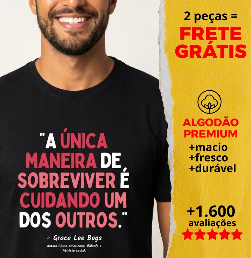 Camiseta Frase de Grace Lee Bogs