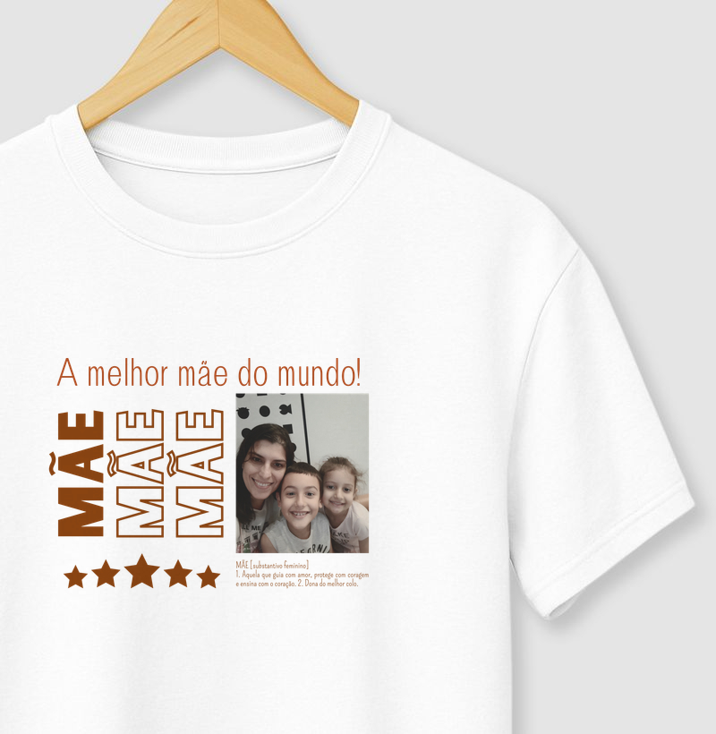 A melhor mãe do mundo (PERSONALIZADA)
