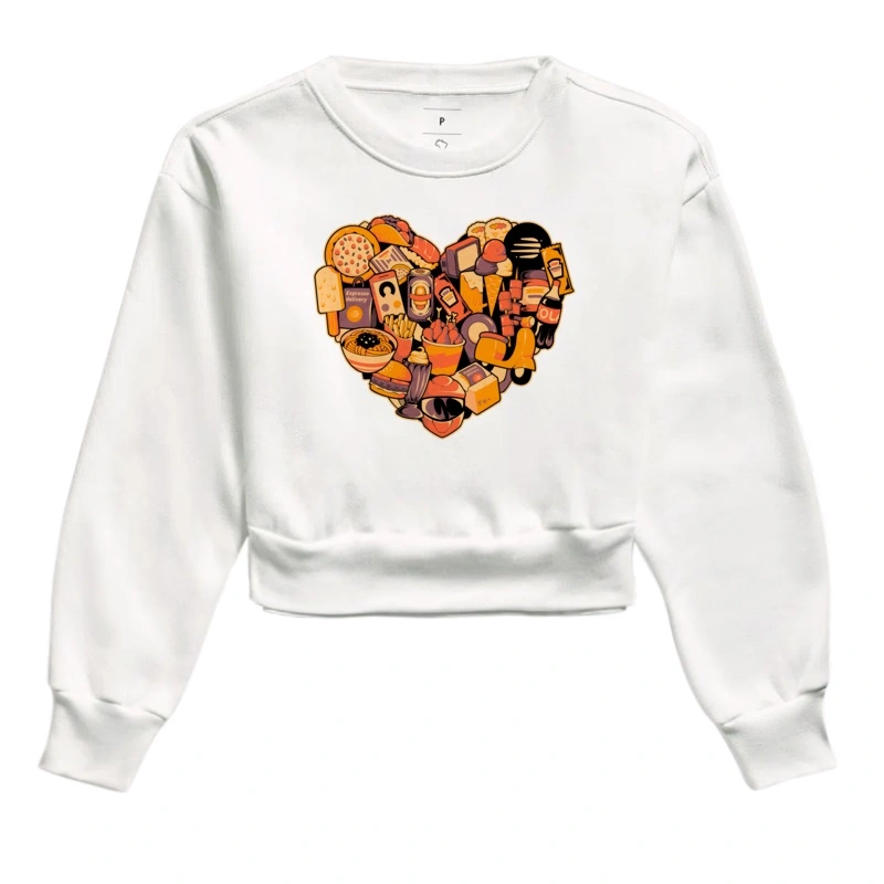 Moletom Love Delivery - Cropped 