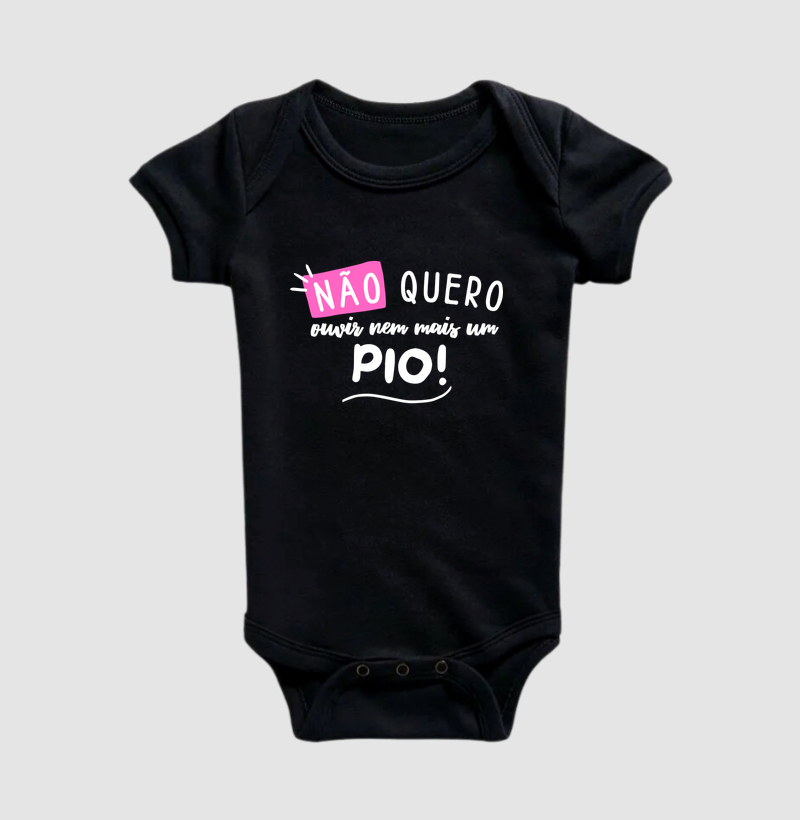 Não quero ouvir nem mais um pio