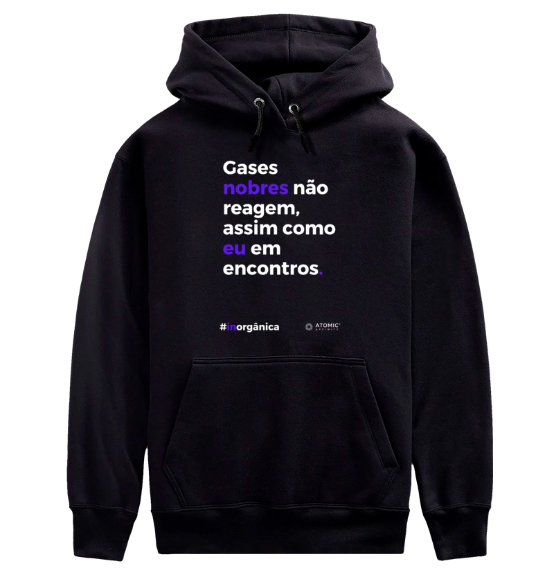 Gases nobres não reagem.