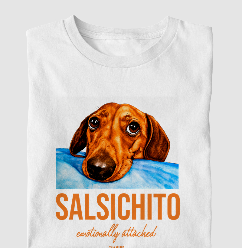 Salsichito Carente 🥺🐾 - Camiseta Infantil