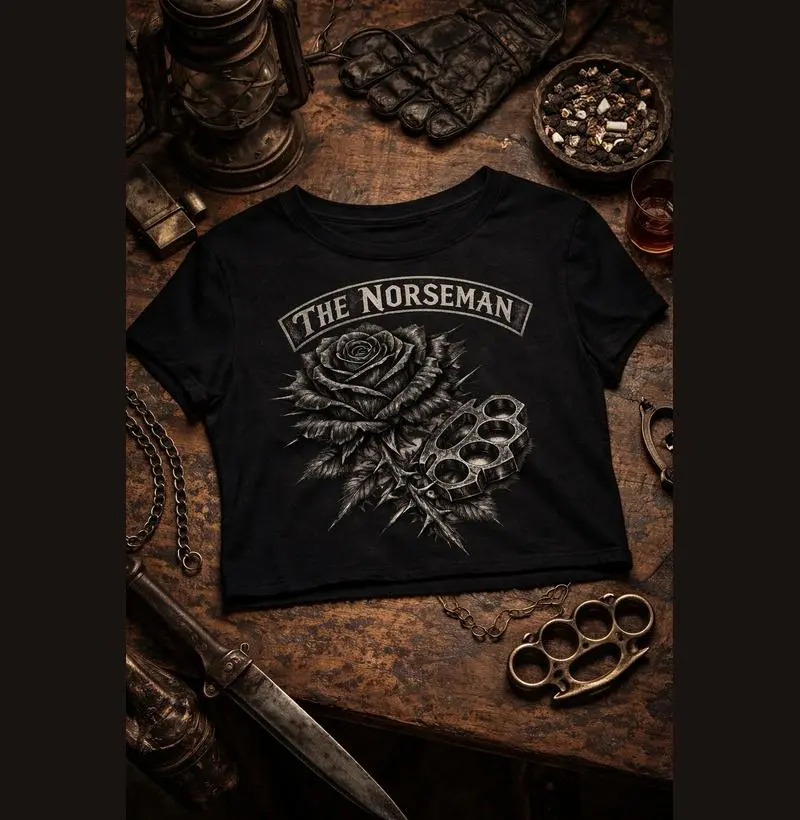 Cropped Black rose I