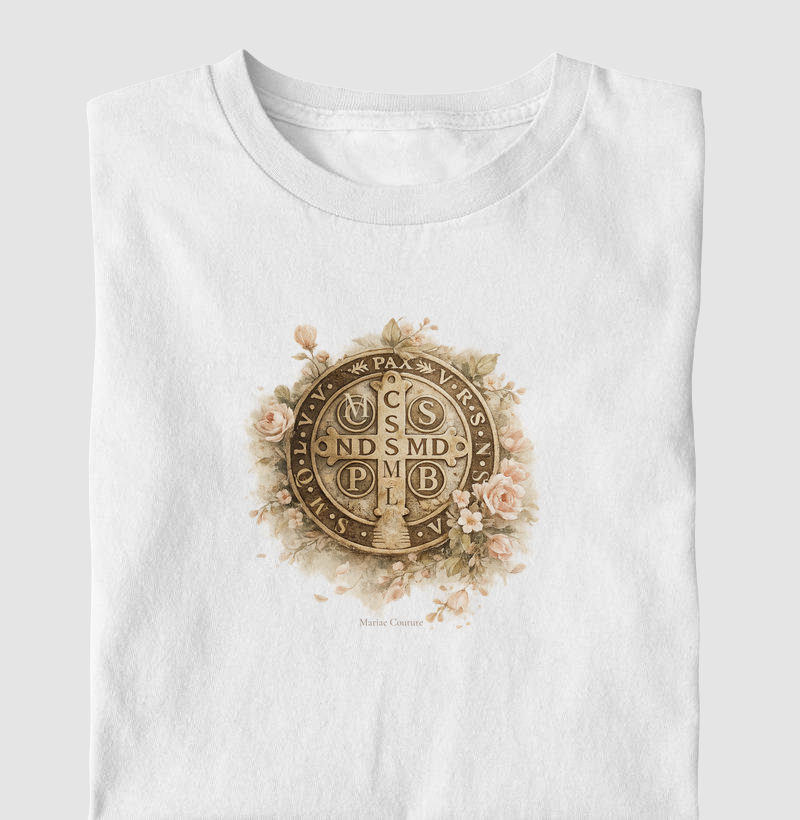 Camiseta São Bento rosas