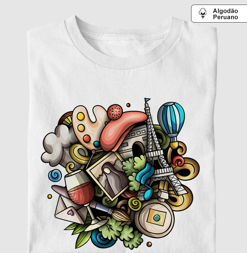 Camiseta Viagem - Paris Total