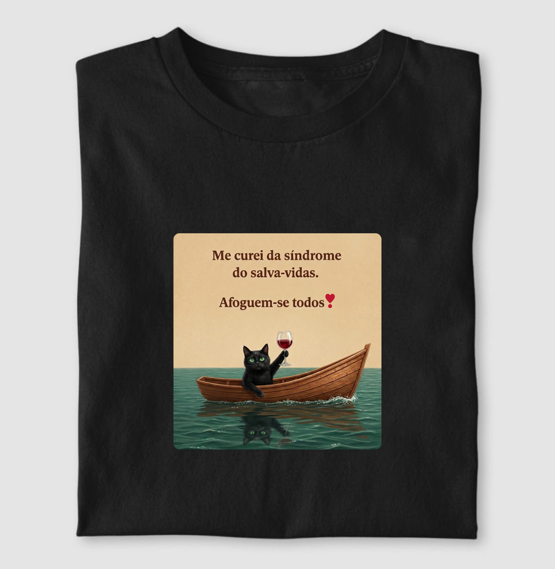 ME CUREI DA SÍNDROME DO SALVA VIDAS. AFOGUEM-SE TODOS!